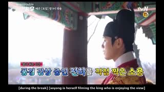 پشت صحنه قسمت هفدهم و هجدهم سریال آقای ملکه با زیرنویس انگلیسی