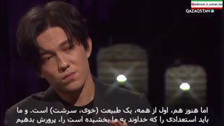 مصاحبه دیماش با تلویزیون قزاقستان - Dimash Kudaibergen- Qazaqstan TV interview