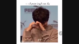 وقتی نامجون یادش رفته بود ک قلب چ شکلیه