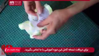 آموزش دوخت عروسک روسی _ دوخت دامن توری