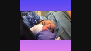 فیلم واقعی زایمان و تولد نوزاد