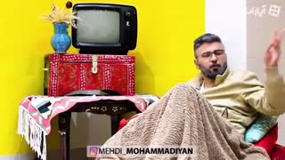 کلیپ طنز درباره ولنتاین؛ مهدی محمدیان