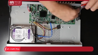 آموزش تعمیر دوربین مدار بسته _ نحوه تعمیر برد دستگاه