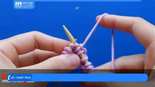 آموزش انواع مدل بافت با دو میل