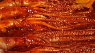 [Mukbang ASMR] 매운 산낙지