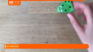 آموزش اوریگامی مقدماتی _ اوریگامی قورباغه با قابلیت پرش