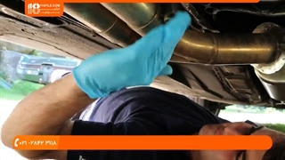 آموزش تعمیر اگزوز _ رفع نشتی اگزوز خودرو