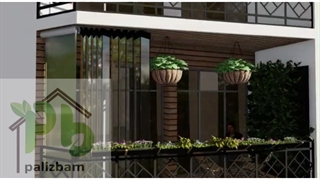 طراحی تراس سبز