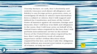 جالبه، متن سوگندنامه کسی که بخواهد سیتیزن آمریکا شود یا تابعیت آمریکایی بگیرد!!!