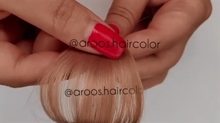 ترکیب رنگ مو گلبهی دودی وال وار