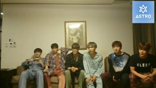 astro vlive- new dorm^^