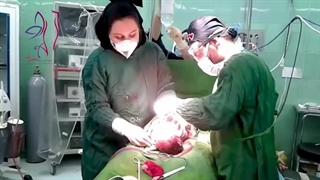 فیلم زایمان سزارین بدون سانسور در روز مادر
