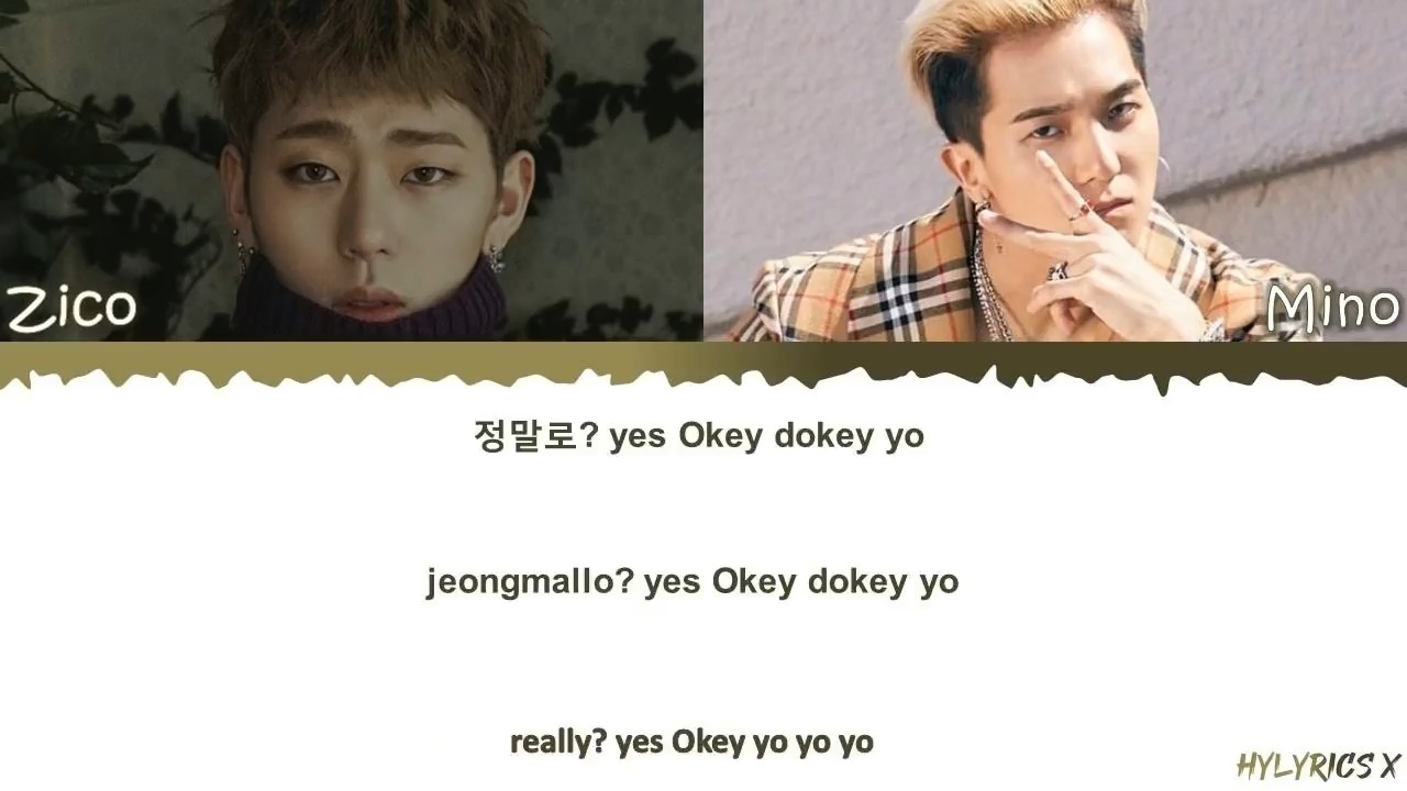 Mino Zico Okey Dokey Lyrics نماشا