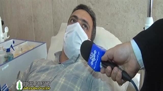 دستان پر سخاوت ما مرهمی بر زخم بیماران