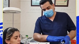 رفع گودی زیر چشم با تزریق فیلر