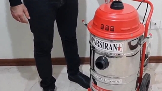 جاروبرقی صنعتی سه موتوره کله فلزی پارس ایران