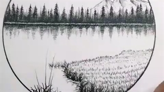 طراحی با مداد سیاه