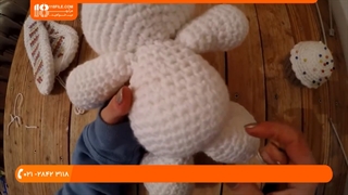 آموزش بافت شخصیت های کارتونی _ بافت بانی خرگوشه