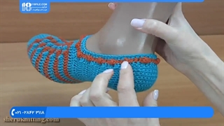 آموزش بافت دستکش و جوراب _ بافت جوراب ساق کوتاه