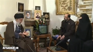 چرا انقلاب اسلامی شکست نخورده و نخواهد خورد؛ از زبان رهبر معظم انقلاب در منزل شهید حدادیان