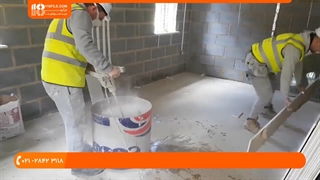 آموزش کناف کاری _ نصب پوشش کناف روی دیوار به وسیله ی گچ