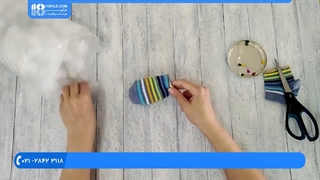 آموزش دوخت عروسک جورابی _ دوخت عروسک پسر بچه