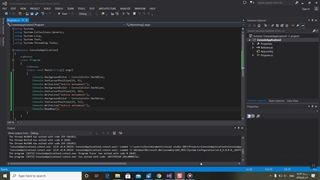 فیلم آموزشی مختصات مکان نما در کنسول با ویژوال #C از دانش آموز مبینا محمدی