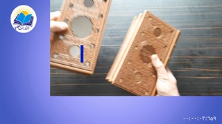 کلیات شمس تبریزی رقعی پالتویی قابدار چرم (کد2142)