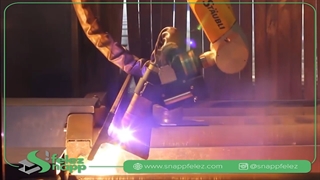 روش برشی لیزری تیرآهن هاش