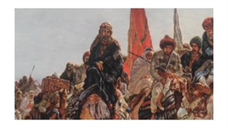 تابلوفرش دستباف سفر حج - تابلوفرش ابری