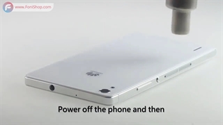 آموزش تعویض باتری گوشی هوآوی Ascend P7 - فونی شاپ