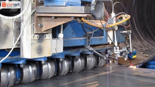 نحوه تولید لوله اسپیرال فولادی| آیرومارت