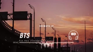 کاور اهنگ هشت بعدی Fix you  از BTS