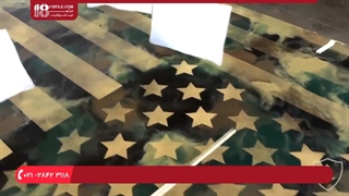 اجرای رزین پلی اورتان بر روی کفپوش اپوکسی سه بعدی