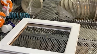 پاک سازی پروفیل UPVC درب و پنجره