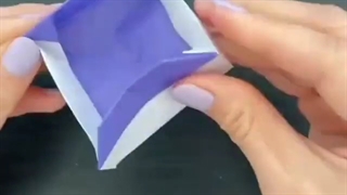 اوریگامی ساخت باکس به شکل نماد BTS