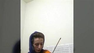 تکنوازی ویولن - تیراژ زیبای سریال " از سرزمین شمالی "