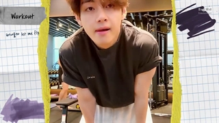 BE log تهیونگ bts