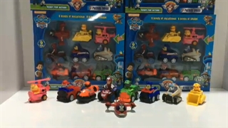 ست فیگور 9 عددی سگهای نگهبان کد M-99c