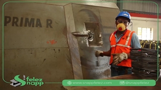 خمکاری و برش کاری میلگرد