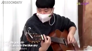 کاور آیو از life goes on از بی تی اس