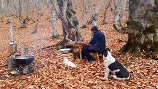 پخت معروف ترین غذاهای آذربایجان بر روی آتیش قسمت سوم(از دیدنش پشیمان نمیشین)