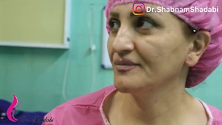 بلافاصله پس از جراحی بینی