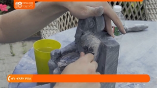 آموزش سنگ تراشی | گوهر تراشی ( ساخت مجسمه فرعون )