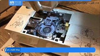 تعمیر چرخ خیاطی _ تعویض تسمه ی چرخ خیاطی