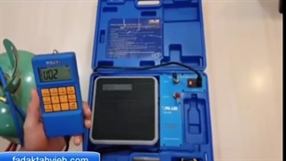 آموزش شارژ گاز کولر گازی با ترازو