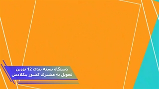 دستگاه بسته بندی 12 توزین بهفر ماشین -تحویل به مشتری کشور بنگلادش-اولین بار در ایران