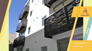 نرده بالکن صنایع فلزی چکش