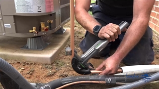 جوشکاری لوله های مسی داکت اسپلیت