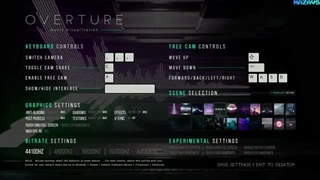 گیم پلی بازی Overture Music Visualization